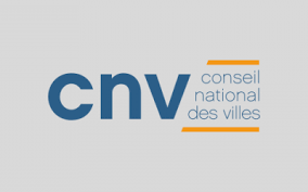 Le logo du CNV (Conseil National des Villes)